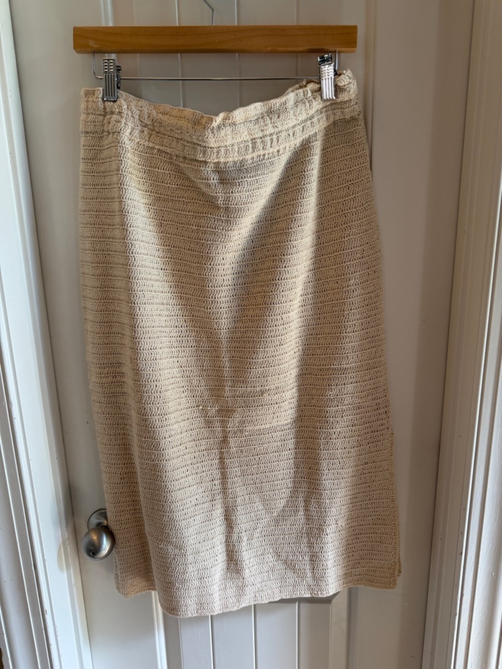 1 People Sedona Crochet Skirt-Natural